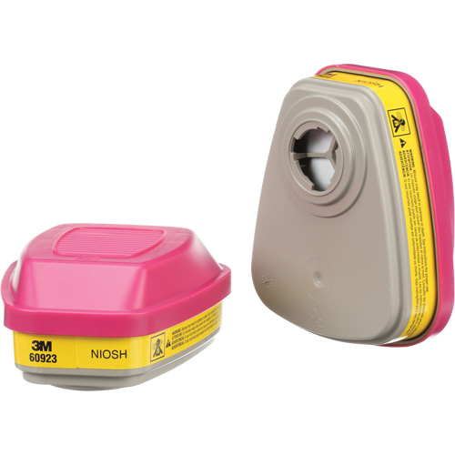Cartouches pour respirateur s&eacute;rie 6000, Cartouche gaz/vapeur, Vapeurs organiques/Gaz acides/P100 Toolneeds Inc.