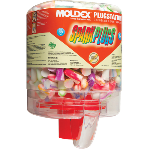 Distributeurs de bouchons d'oreilles Plugstation SparkPlugs Toolneeds Inc.