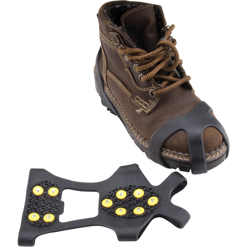 Anti-Slip Ice Cleats, Steel, Stud Traction, Medium Toolneeds Inc.