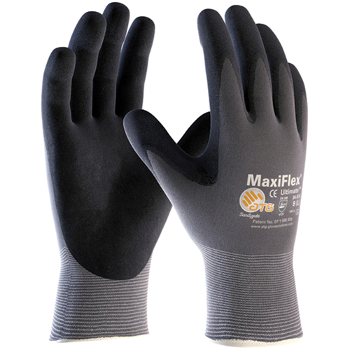 ATG MaxiFlex&reg; Ultimate Gloves, 6/X-Small, Foam Nitrile Coating, 15 Gauge, Nylon Shell Toolneeds Inc.