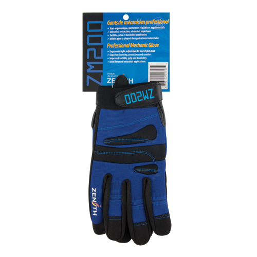 Gants pour m&eacute;canicien ZM200, Paume Synth&eacute;tique, Taille T-Grand Toolneeds Inc.