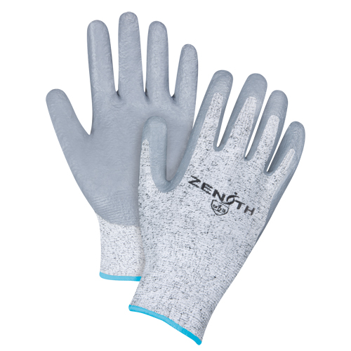 Gants &eacute;lastiques sans coutures r&eacute;sistants &agrave; la coupe, Taille T-Grand/10, Calibre 13, Rev&ecirc;tement Nitrile, Enveloppe en PEHP, ANSI/ISEA 105 niveau 2/EN 388 niveau 3 Toolneeds Inc.
