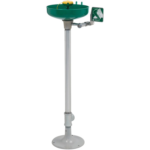 Axion&reg; Eye/Face Wash Station, Pedestal Installation, Plastic Bowl Toolneeds Inc.