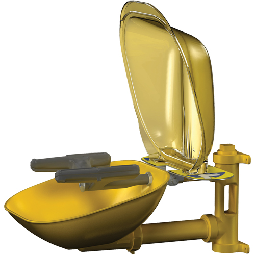 Halo Face/Eyewash Stations, Wall-Mount Installation, Plastic Bowl Toolneeds Inc.