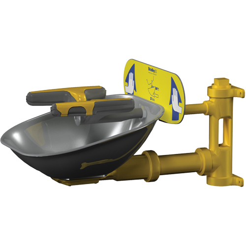 Halo Face/Eyewash Stations, Wall-Mount Installation, Stainless Steel Bowl Toolneeds Inc.
