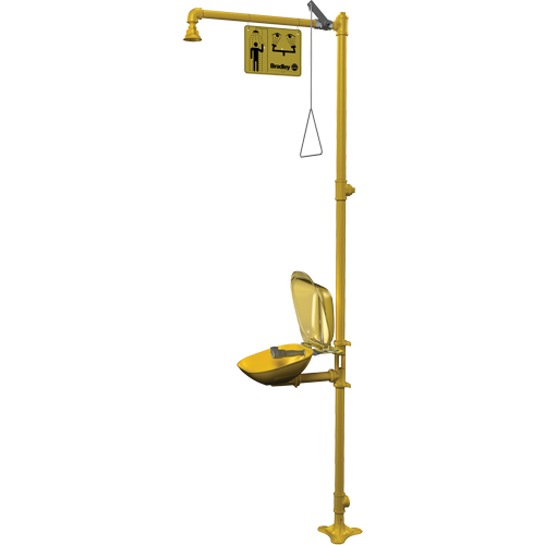 Halo Combination Emergency Shower & Eyewash Station Toolneeds Inc.