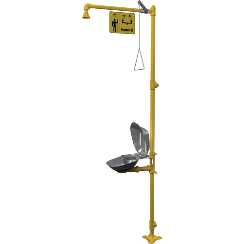Halo Combination Emergency Shower & Eyewash Station Toolneeds Inc.