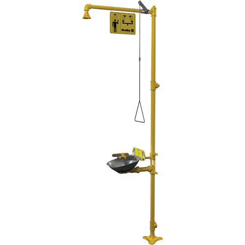 Halo Combination Emergency Shower & Eyewash Station Toolneeds Inc.