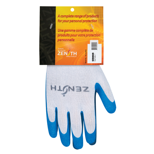 Gants enduits tricot&eacute; sans couture en caoutchouc naturel, 7, R&ecirc;vetement Latex de caoutchouc, Calibre 10, Enveloppe en Polyester/Coton Toolneeds Inc.