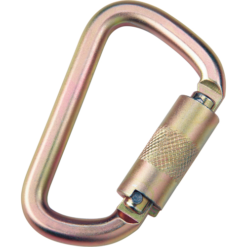 Anchorage Connecting Carabiner, Steel, 420 lbs. Capacity Toolneeds Inc.