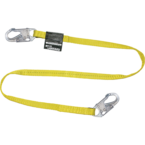 Longe en toile &agrave; sangle Miller, 1 branches, 6', Classe CSA B, Polyester Toolneeds Inc.