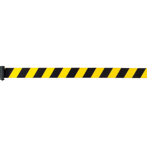 Cartouches de ruban pour assembler vos propre barri&egrave;res de contr&ocirc;le des foules, 7', Ruban Jaune Toolneeds Inc.