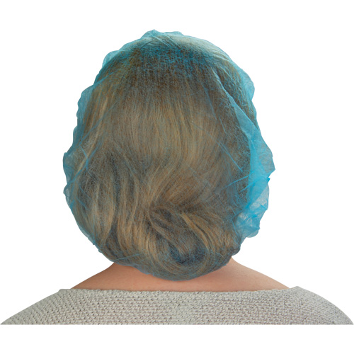Bonnets bouffants non tiss&eacute;s, Polypropyl&egrave;ne, 21"/Grand, Bleu Toolneeds Inc.