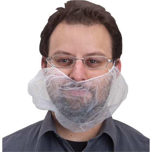 Beard Nets, Polypropylene, White Toolneeds Inc.