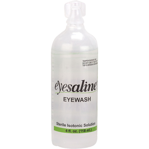 Saline Eyewash Bottles, Full Bottle, 4 oz. Toolneeds Inc.