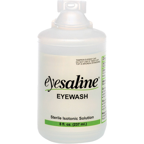 Saline Eyewash Bottles, Full Bottle, 8 oz. Toolneeds Inc.