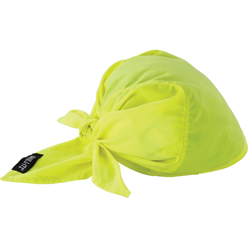 Chill-Its&reg; 6710CT Cooling Triangle Hats, High Visibility Lime-Yellow Toolneeds Inc.