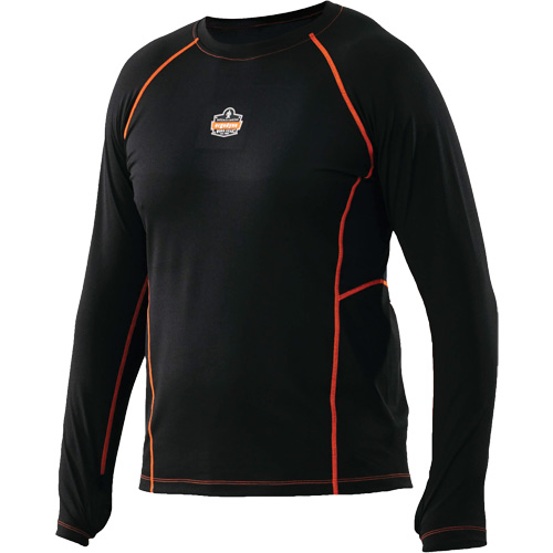 Long Sleeve Thermal Shirts, Men's, Medium, Black Toolneeds Inc.