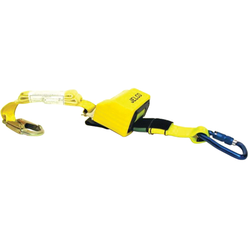 Longe de s&eacute;curit&eacute; r&eacute;tractable, 9', Nylon, Pivotant Toolneeds Inc.
