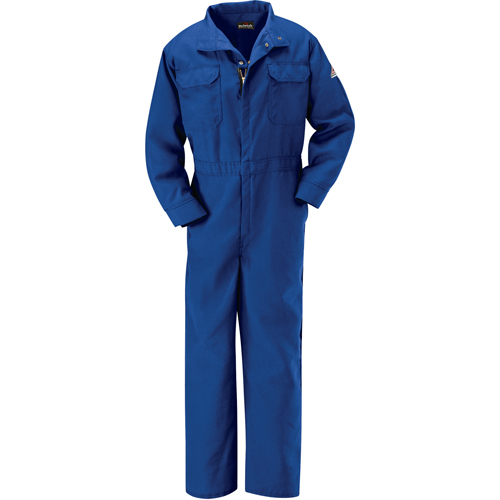 Combinaisons de premi&egrave;re qualit&eacute; r&eacute;sistantes aux flammes, Taille 38, Bleu royal, 5,1 cal/cm² Toolneeds Inc.