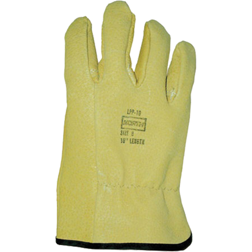 Salisbury  Leather Protector Gloves, Size 7, 10" L Toolneeds Inc.