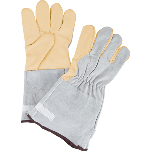 Gants de travail &agrave; ajustement d'usage standard, Grand, Paume en Cuir fleur de vache Toolneeds Inc.