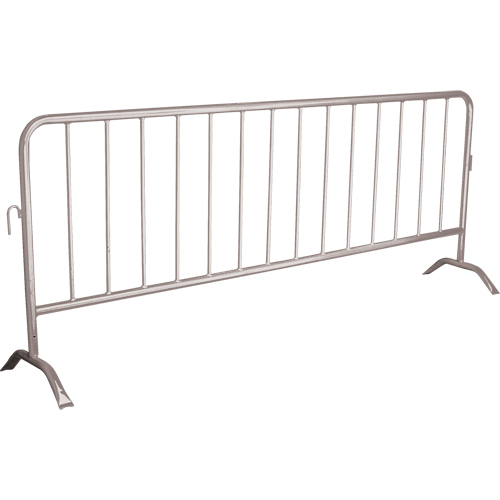 Barri&egrave;re portative, Emboîtables, 102" lo x 40" h, Argent Toolneeds Inc.