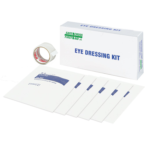 Trousse de pansements (6 tampons & ruban), Oculaire, Classe 1 Toolneeds Inc.