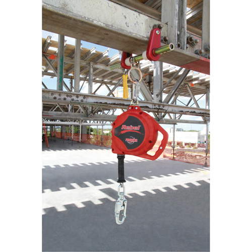 Rebel Self Retracting Lifeline, 33', Galvanized Steel, Swivel Toolneeds Inc.