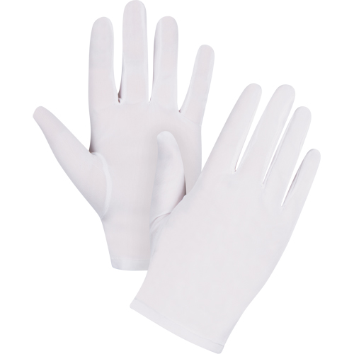 Low-Lint Inspection Gloves, Nylon, Hemmed Cuff, Men's Toolneeds Inc.