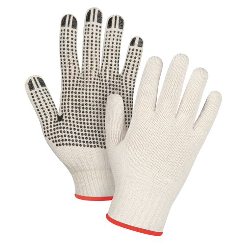 Gants tricot&eacute;s de poids lourd, Poly/coton, Un c&ocirc;t&eacute;, Calibre 7, Petit Toolneeds Inc.