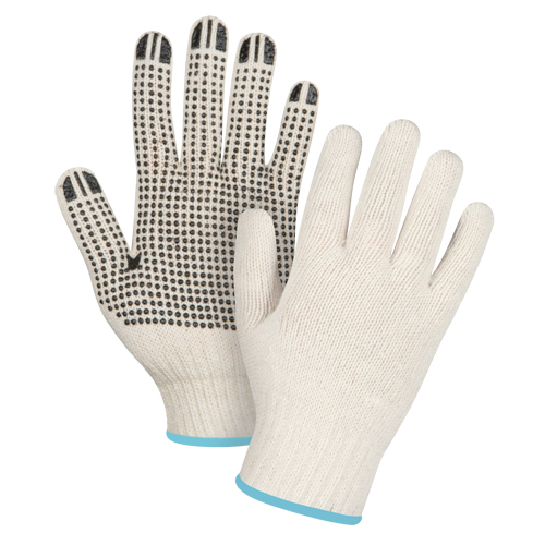 Gants tricot&eacute;s de poids lourd, Poly/coton, Un c&ocirc;t&eacute;, Calibre 7, T-Grand Toolneeds Inc.