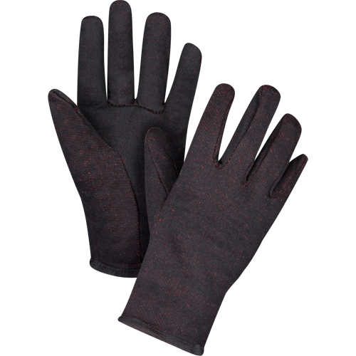 Gants de jersey, Grand, Brun, Molleton rouge, &agrave; enfiler Toolneeds Inc.