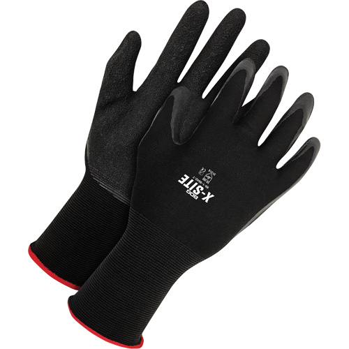 X-Site Coated Gloves, Small, Latex Coating, 15 Gauge, Nylon Shell Toolneeds Inc.