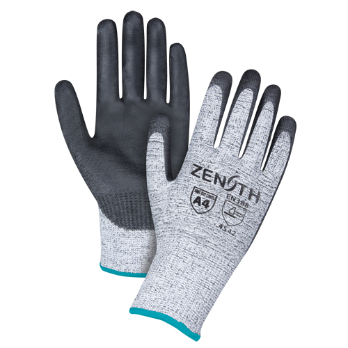 Seamless Stretch Cut-Resistant Gloves, Size X-Large/10, 13 Gauge, Polyurethane Coated, HPPE Shell, ANSI/ISEA 105 Level 4/EN 388 Level 5 Toolneeds Inc.