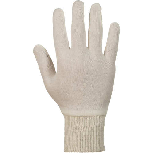 Gants tricot&eacute;s Superior ML80K, Taille unique, Blanc, Non doubl&eacute;, Poignet en tricot Toolneeds Inc.