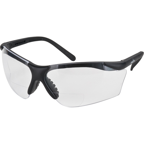 Lunettes de s&eacute;curit&eacute; s&eacute;rie Z1800 avec verres de lecture, Anti-&eacute;gratignures, Transparent, Dioptrie 2,0 Toolneeds Inc.