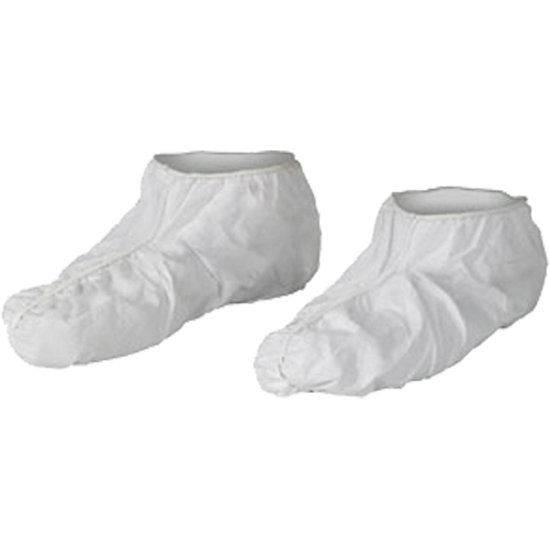 KleenGuard A40 Shoe Covers, Medium, Vinyl, White Toolneeds Inc.