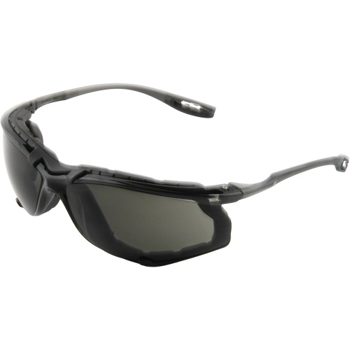 Virtua Safety Glasses with Foam Gasket, Grey/Smoke Lens, Anti-Fog, ANSI Z87+/Meets/Exceeds CSA Z94.3 Toolneeds Inc.
