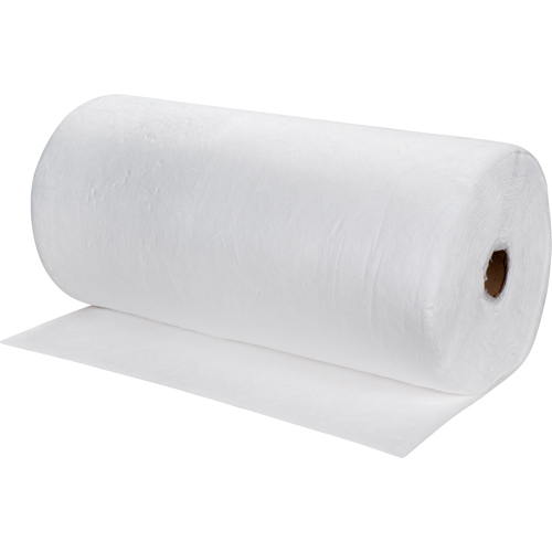 Premium Meltblown Sorbent Rolls, Mediumweight, 150' L x 30" W, 40 gal. Absorbancy Toolneeds Inc.