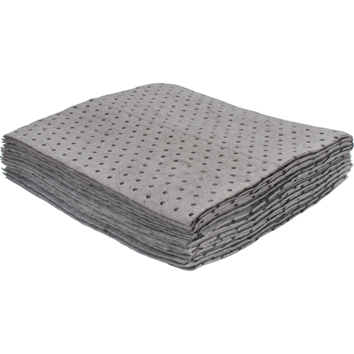 Premium Bonded Sorbent Pads, Universal, 15" x 17", 8 gal. Absorbancy Toolneeds Inc.