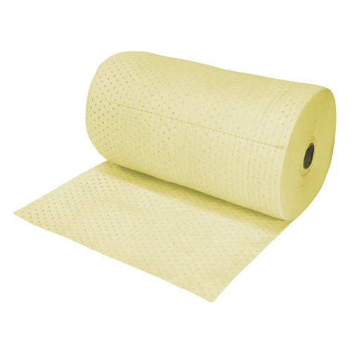 Rouleaux absorbants en fibres fines de premi&egrave;re qualit&eacute; pour mati&egrave;res dangereuses, Lourd, 150' lo x 30" la, Absorption 50 gal. Toolneeds Inc.