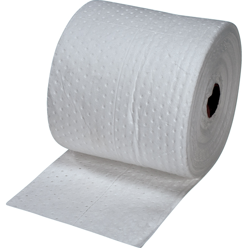 Premium Laminated (SMS) Sorbent Rolls, Heavyweight, 150' L x 15" W, 25 gal. Absorbancy Toolneeds Inc.