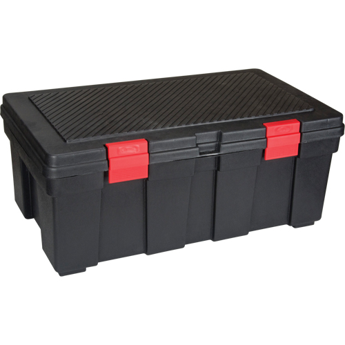 Water Resistant Storage Container, 33" W x 19" D x 13" H, Black Toolneeds Inc.