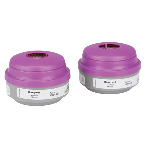 North&reg; N Series Respirator Cartridges, Gas/Vapour Cartridge, Acid Gas/P100 Toolneeds Inc.