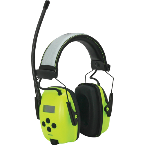Howard Leight Sync Radio Hi-Visibility Earmuffs, Headband Style, 25 dB Toolneeds Inc.