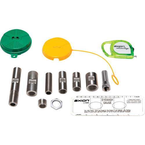 Axion Advantage&reg; Eye/Face Wash Upgrade Kit with Green ABS Plastic Eye/Face Wash Head Toolneeds Inc.