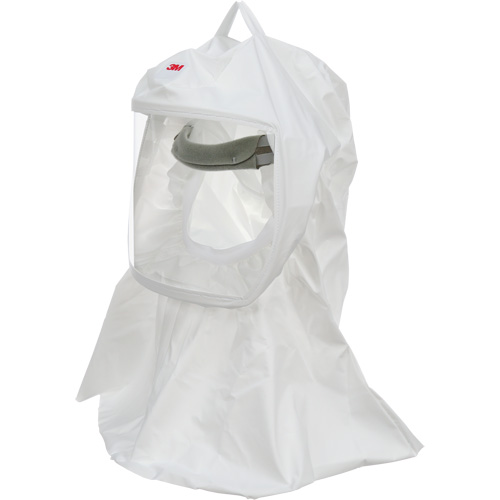 Cagoule Versaflo de haute durabilit&eacute; avec coiffe int&eacute;gr&eacute;e, Grand/Moyen, Coiffe souple, Bavette Simple Toolneeds Inc.
