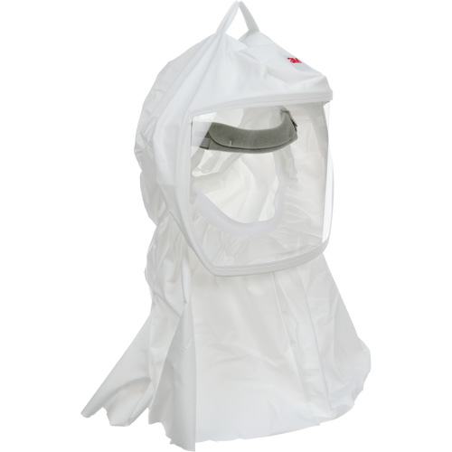 Cagoule Versaflo de haute durabilit&eacute; avec coiffe int&eacute;gr&eacute;e, Grand/Moyen, Coiffe souple, Bavette Simple Toolneeds Inc.