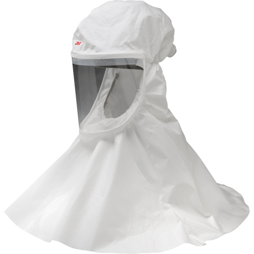 Cagoule &eacute;conomique Versaflo, Moyen/Petit, Coiffe souple, Bavette Simple Toolneeds Inc.